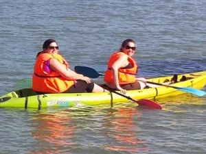 Paseo en kayak por el rio Guadalquivir de Sevilla